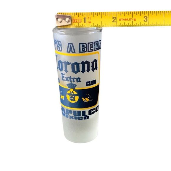 Pre Owned Corona Extra Tall Shot Glass Shooter Acapulco Life’s A Beer Cheers - Picture 10 of 12